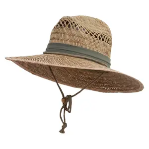 Men's Rush Straw Wide Brimmed Aussie Hat