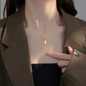 Letter Necklace by Eva Monet