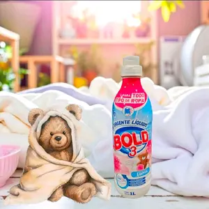 Bold Cariñitos de Mamá (1L) . Cariñitos de Mamá" es un efectivo detergente para ropa, brinda con su nueva fórmula mayor limpieza, aroma y suavidad. Remueve las manchas más difíciles dejando un suave aroma sin maltratar tus manos. Bold lava la ropa