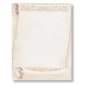 Florentine Scroll Letterhead 80 Sheets/Pack - By Great Papers (2014237)