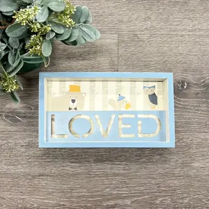 Loved Woodland Sign Decor