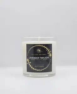 Lavender Twilight Scented Candle (8oz)- Aromatherapy