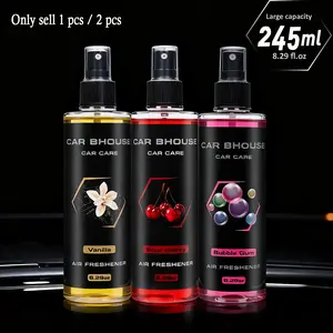 Portable High-End Air Freshener Spray, Scented Oil for Home, Car, Clothing and Bathroom, 8.29oz Large Capacity, Long-Lasting Fragrance, Distinct Fragrance Options, Cherry Scented