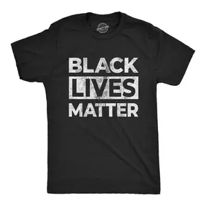 Mens Black Lives Matter T Shirt Protest Equality Anti-Racism BLM Movement Graphic Tee Mens Funny T Shirts Cool Vintage Fashion T-Shirt Gift Classic Menswear Funny Political Short Sleeve Novelty Tees for Guys Black