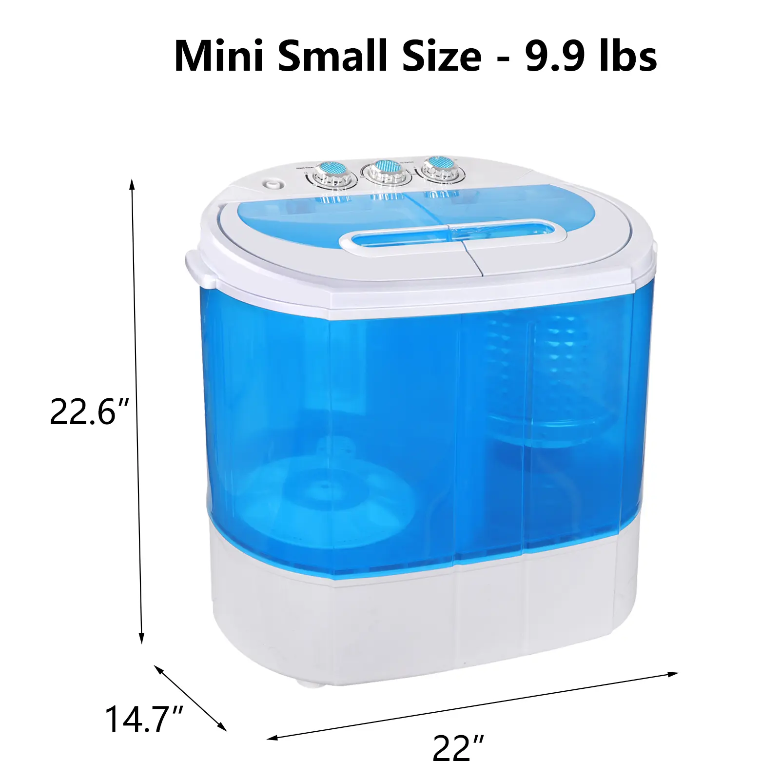 Mini Twin Tub-9.9lbs