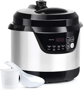 3 Quart  Cooker 8 IN 1 Multi Use Programmable Instant Cooker Electric  Pot with Slow Cook, Rice, Steamer, Saute, Brown, Warmer