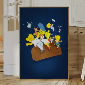 The simpsons Kawws Poster