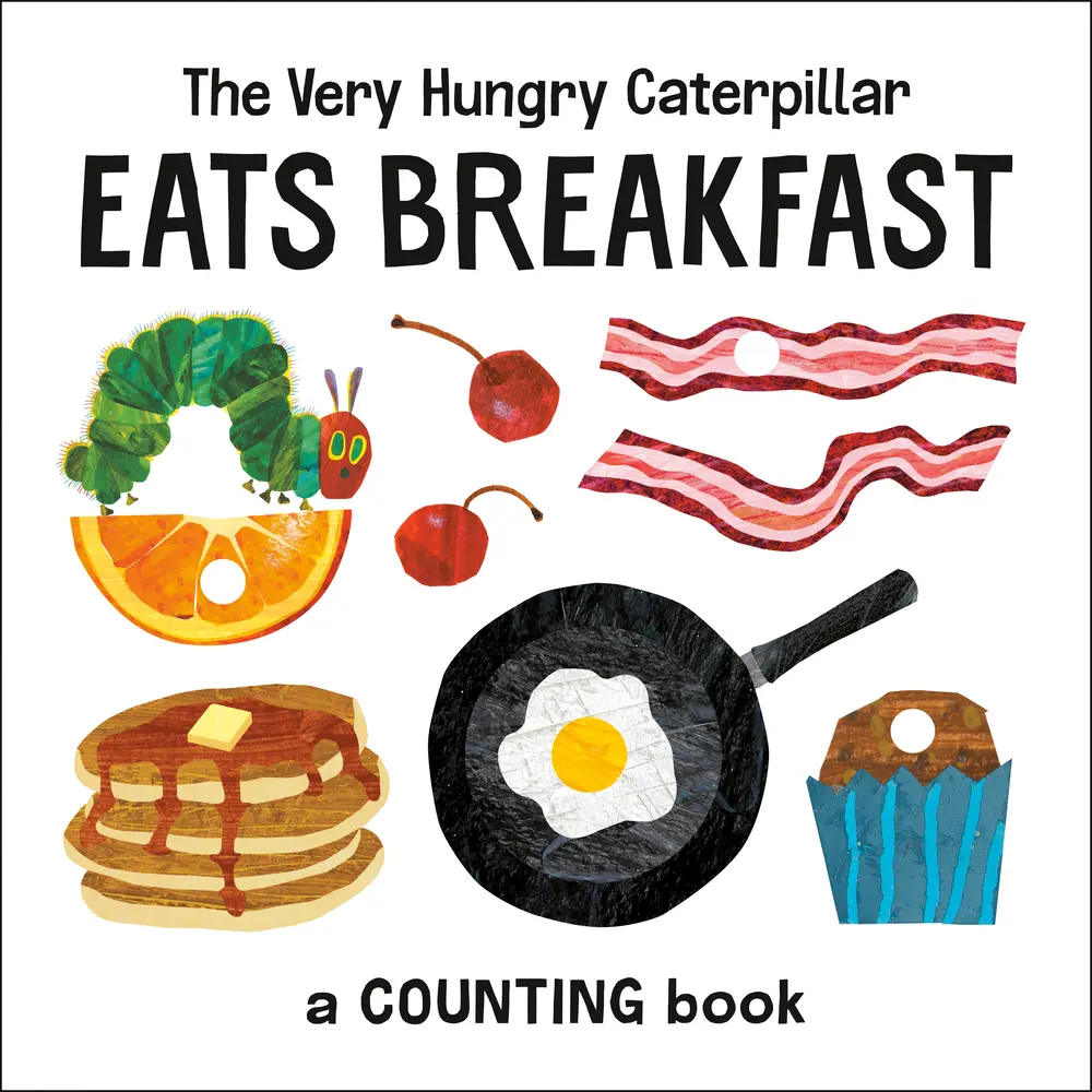 USED Book - The Very Hungry Caterpillar Eats Breakfast: A Counting Book by Carle, Eric (Board book) - english