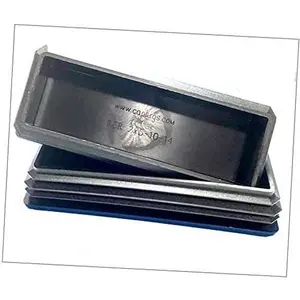 Ds (Pack of 2) 5" x 2" OD Rectangular RER-2X5-10-14 Genuine CAPLUGS  Make (125 x 50 mm) 10-14Ga | Hole Size (ID) L 4.74" - 4.83" - W 1.74" - 1.83" LDPE Plugs W/Flex Ridges.