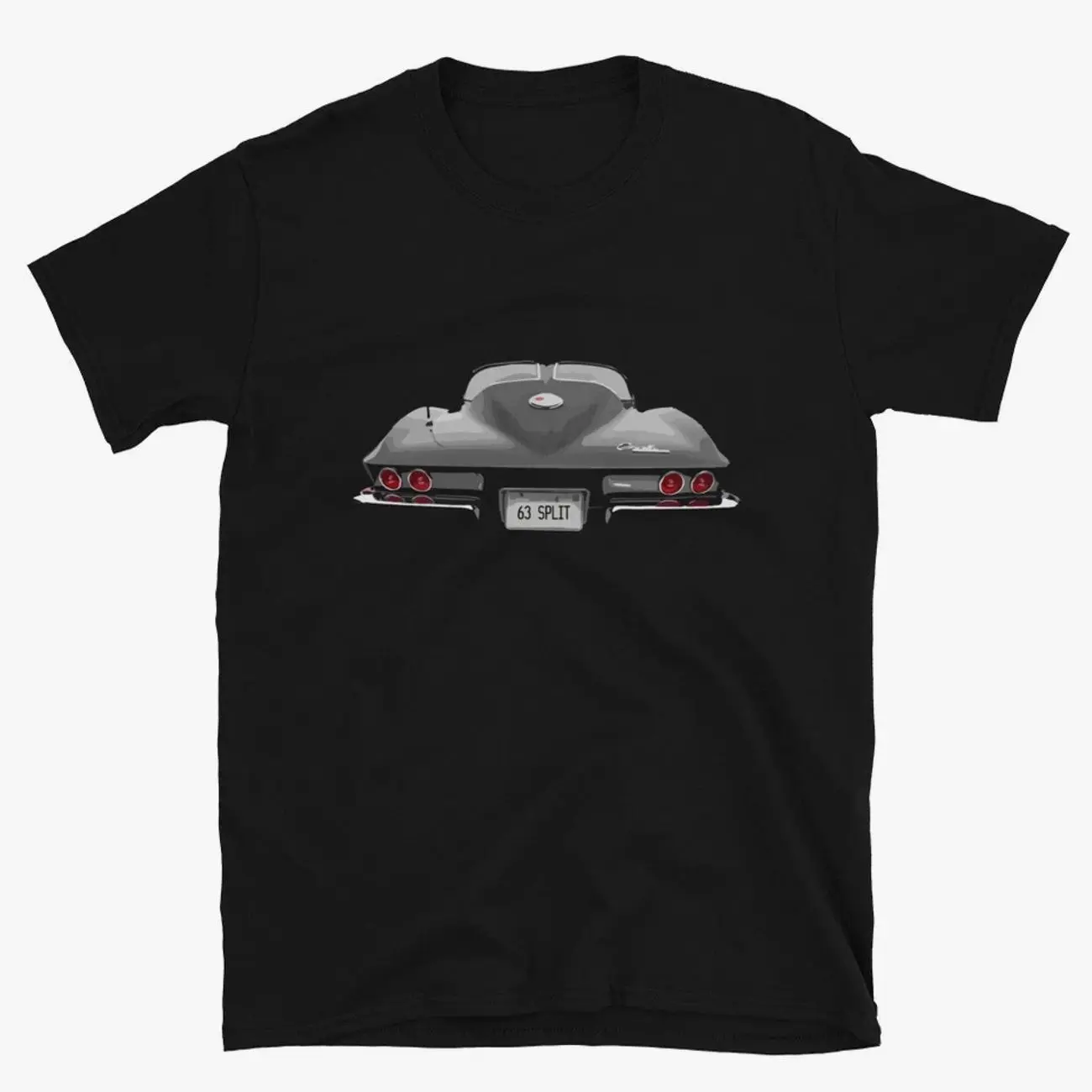 1963 Split Window vette Black  Unisex T-Shirt Sweatshirt Hoodie, Car Enthusiast and Fans Gift