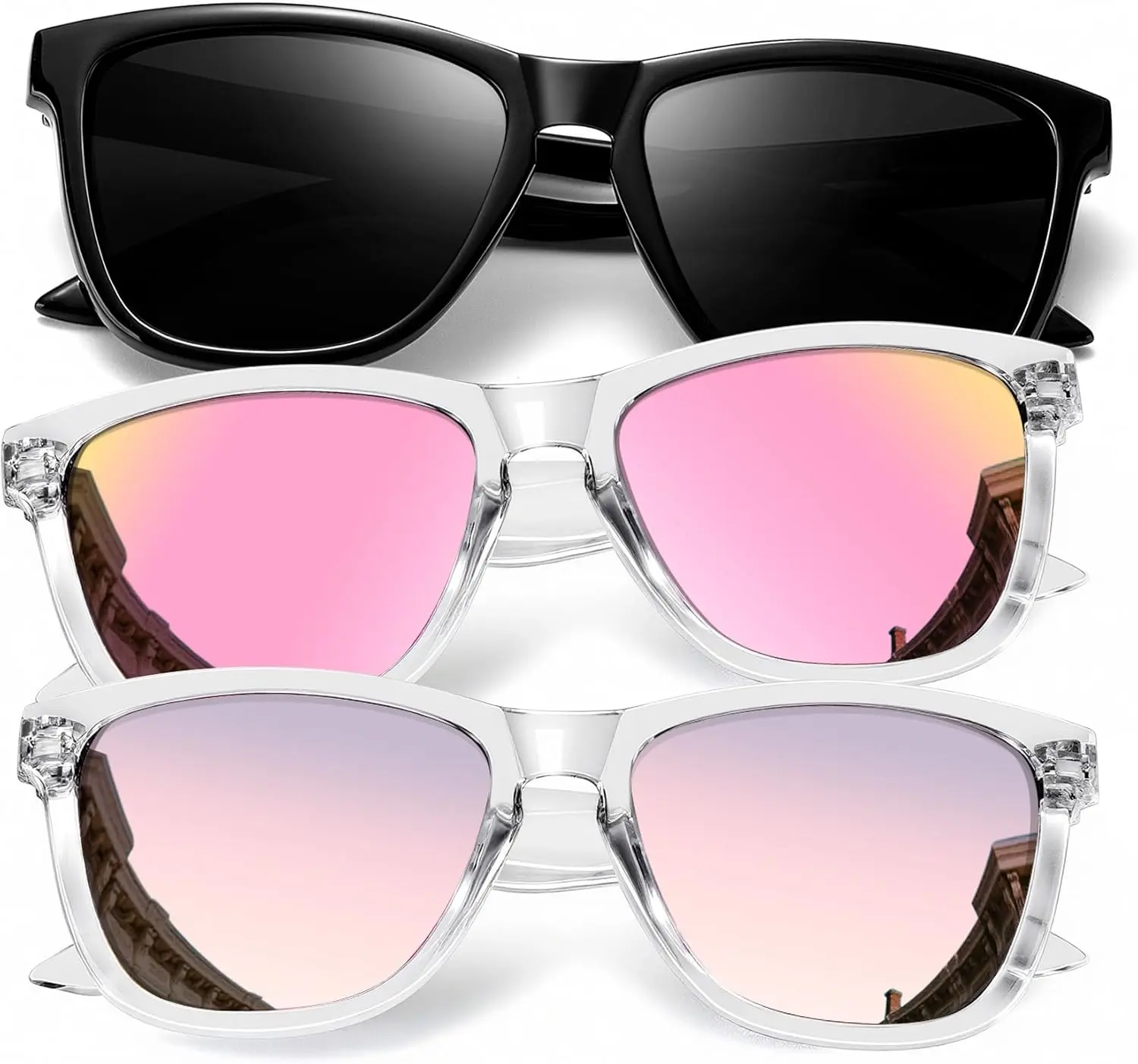 A08-Black/Pink/Dark Pink