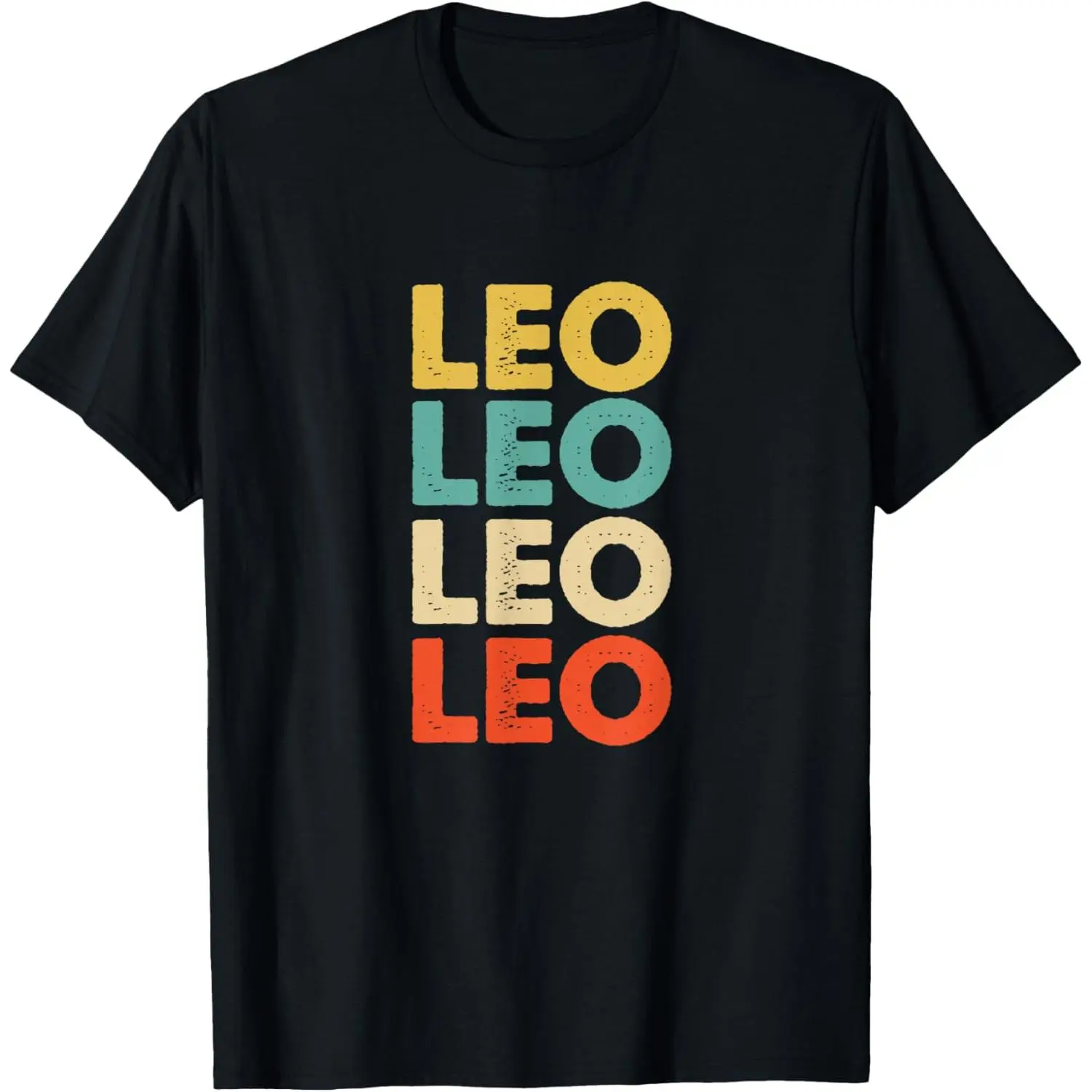100%cotton Leo Name Shirts & Gifts Unisex-Adults Personalized Name T-Shirt