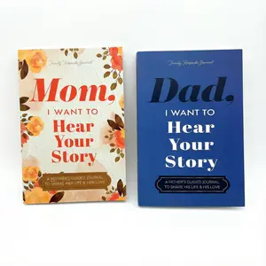 [Today'sDeal]Dad/Mom I Want To Hear Your Story colorful Journal A Father's Mather's Guided Journal To Share His Life Memory Books Great Gift for Father's Mother's Day, Birthday, Christmas，and All Holidays (Paperback)