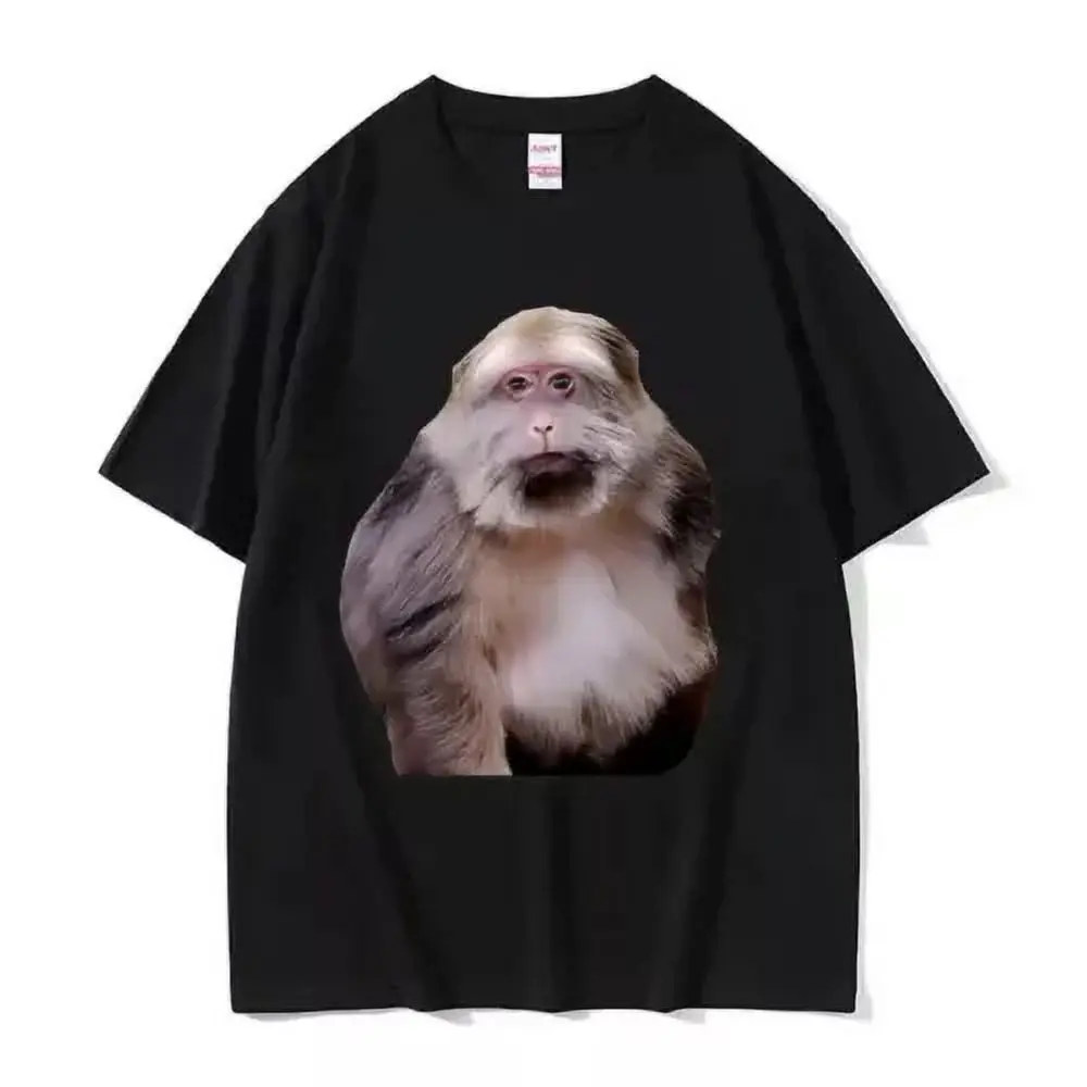 Funny Xing Xing Monkey Meme Graphic T Shirt Men's Women High Quality Cotton Tee