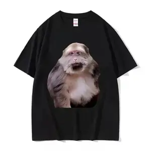 Funny Xing Xing Monkey Meme Graphic T Shirt Men's Women High Quality Cotton Tee