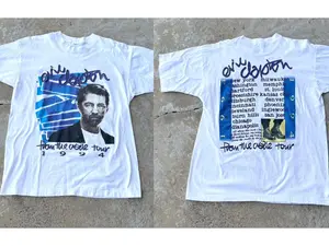 Classic Vintage 1994 Eric Clapton The Cradle Tour graphic 2 Sides T-Shirt S-5XL - Fast Processing