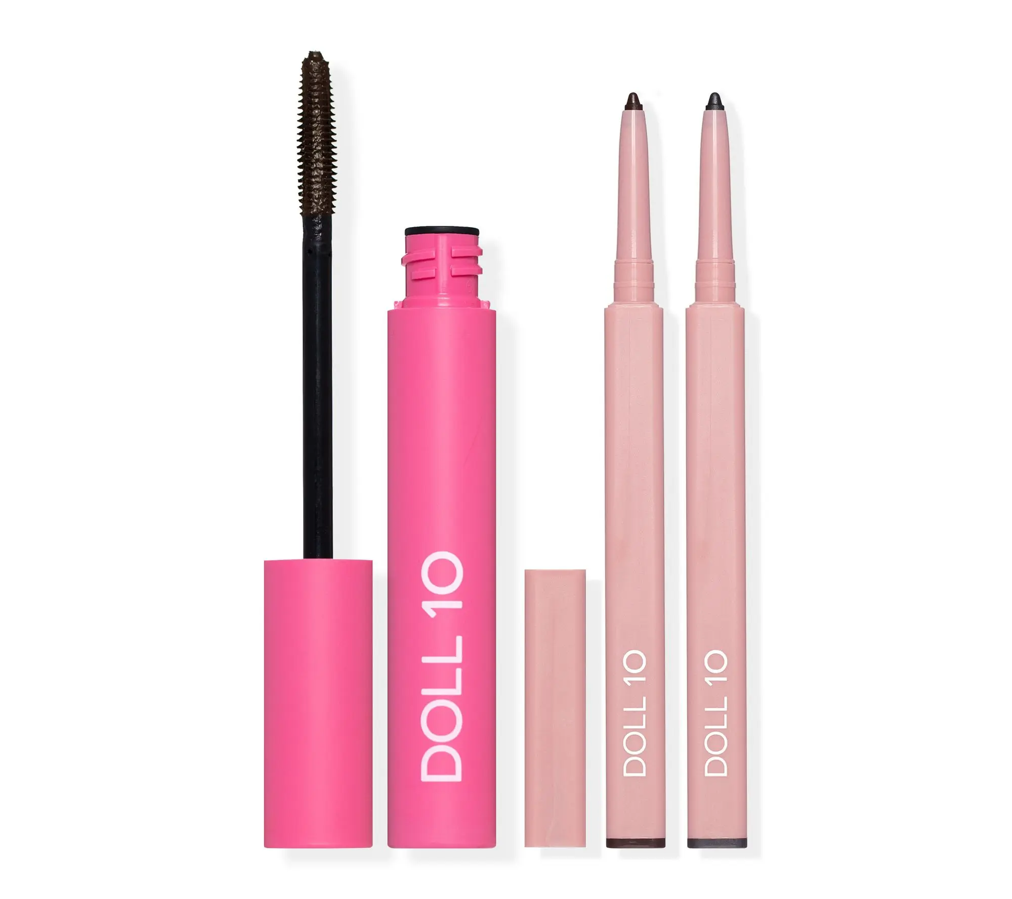 Doll 10 Natural Beauty Mascara & Eyeliner 3pc Set Doll 10 Natural Beauty Mascara & Eyeliner 3pc Set