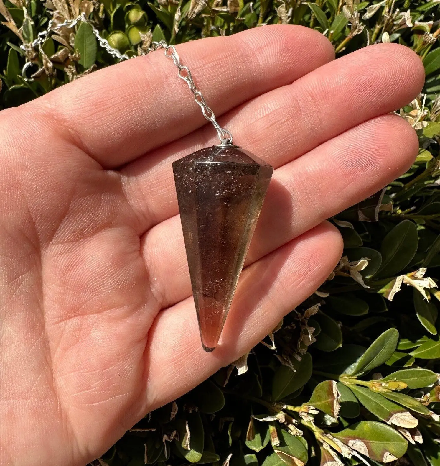 Smoky Quartz Pendulum for Divination and Dowsing