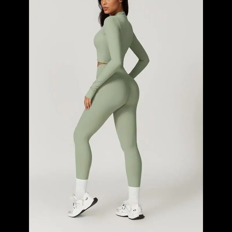 Three-piece Set Women's Solid Criss Cross Crop Tank Top & High Waist Leggings & Zip Up Crop Jacket Tracksuits Set, Comfy Outfits for Yoga Gym Workout Running, Athletic Wear, Yoga Pants, Ladies Sportswear for All Seasons Fall Outfits, Activewear Three-piece Set Women's Solid Criss Cross Crop Tank Top & High Waist Leggings & Zip Up Crop Jacket Tracksuits Set, Comfy Outfits for Yoga Gym Workout Running, Athletic Wear, Yoga Pants, Ladies Sportswear for All Seasons Fall Outfits, Activewear