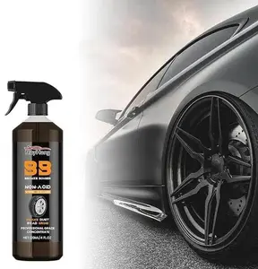 Car Wheel Cleaner Spray Non-Acid Formula, Removes Brake Dust & Dirt, Safe for Alloy, Chrome & Painted Rims, Auto Detailing Essential