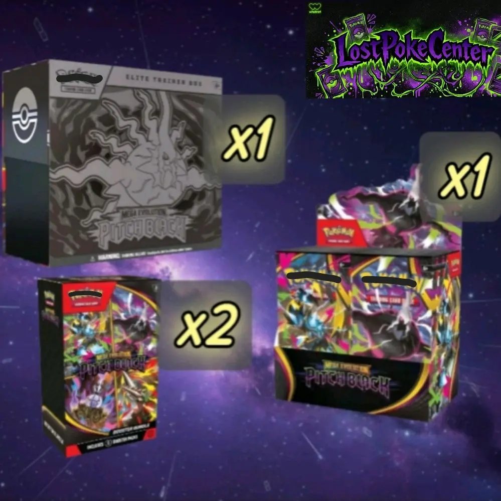 Mega Evolutions Pitch Black Bundle