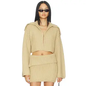 Lovers and Friends Carolina Cardigan in Camel