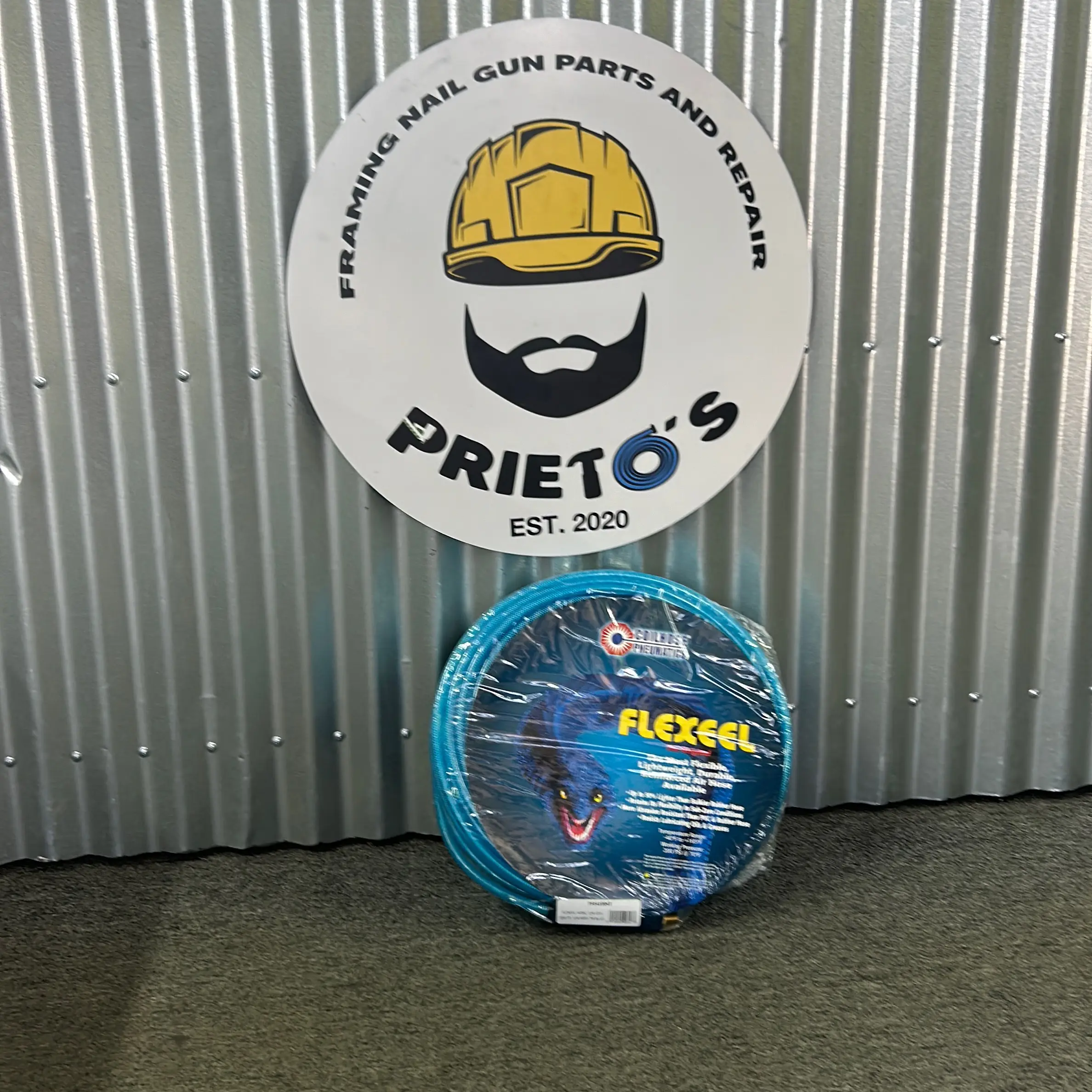 Coilhose flexeel 1/4”x100’ blue