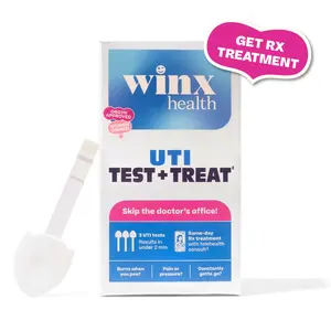 WINX HEALTH UTI At-Home Test Kit, 3-Count Strips - Accurate Results, Digital Access