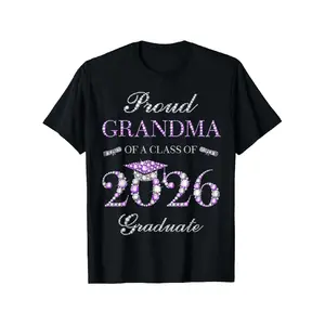 2026 Graduate Proud Grandma T-shirt