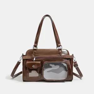 New Transparent Anime Pain Bag 10cm Doll Bag Shoulder Crossbody Bag Large Capacity Anime Ita Bag
