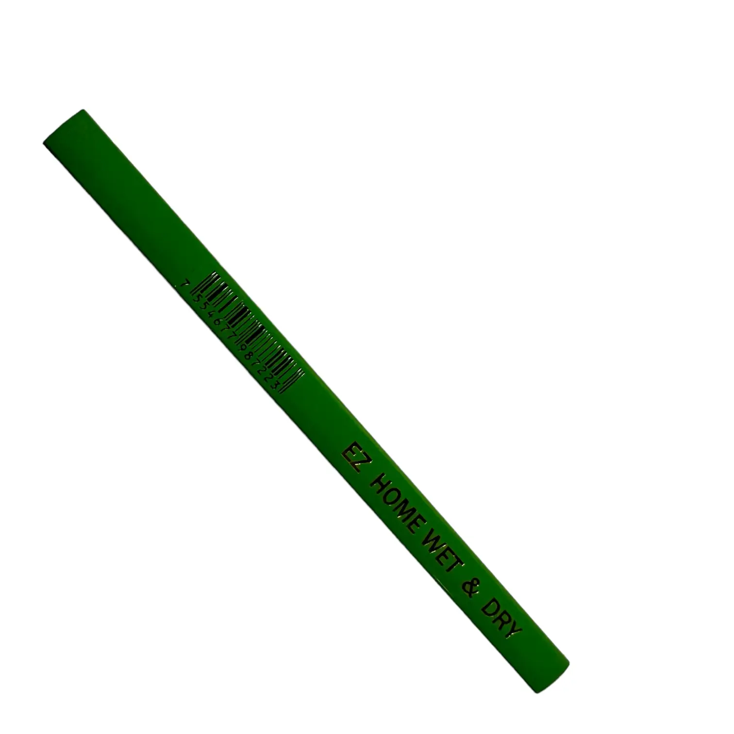 Pencil EZ Home Wet & Dry Carpenter Pencil - 4 Pack, 1/2 in. Width, 7 in. Length, Basswood Body, Gray Pigment, Green Color, Rectangular Shape