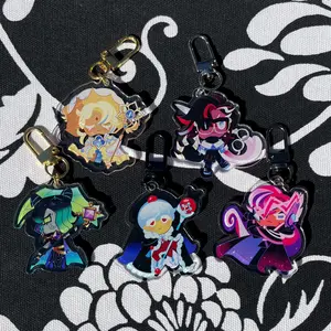 Cookie Run Ovenbreak Kingdom Costume Acrylic Keychains, Cute, Durable, And Perfect For Bags, Keys, Or Gifts. Great For Daily Use Or As Thoughtful Little Gifts For Your Friends And Yourself.