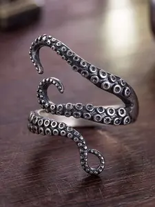 Wicked Silk Women's Tentacle Ocean Octopus Nautical Ring [One Size Fits Most]