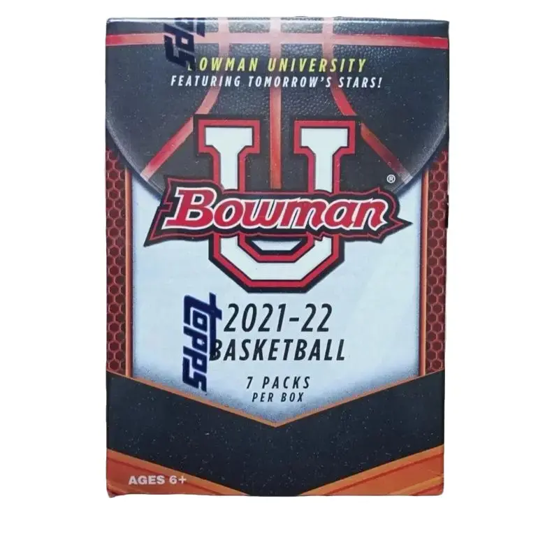 2021-22 Bowman University Basketball Sealed New Blaster Value Trading Card Box - Sealed Condition, Collecting Opportunity