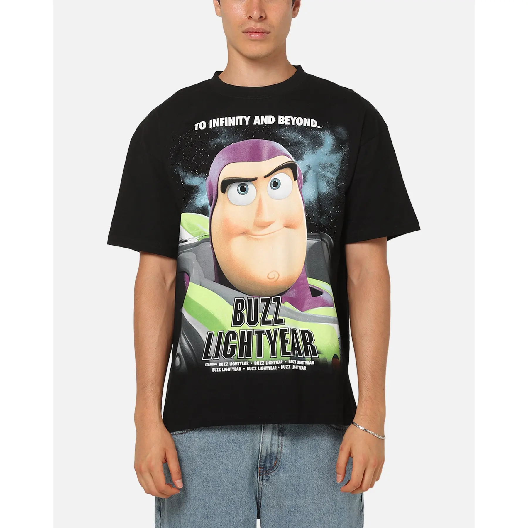73Studio Disney Pixar Toy Story Buz Lightyear T-Shirt Black