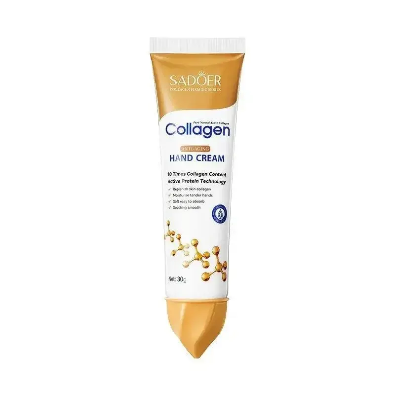 Collagen Hand Cream: Anti-Wrinkle, Anti-Dryness & Crack Repair for Soft, White Hands Moisturizing Daily