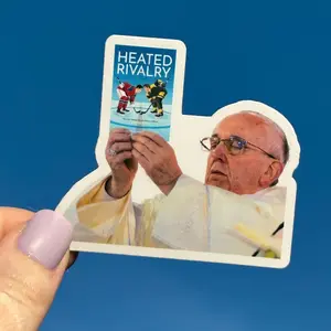 Heated Rivalry Inspired Sticker – Hockey Romance Fan Art Decal