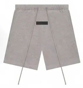 DARK OATMEAL SHORTS HALF SIZE OVERSIZED