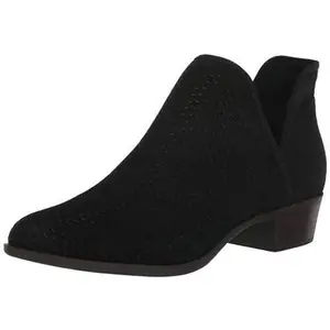 Lucky Brand womens Baley Ankle Boot, Black, 9 Wide US