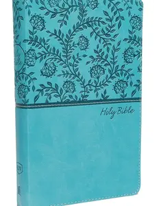 KJV, Deluxe Gift Bible, Leathersoft, Teal, Red Letter, Comfort Print: Holy Bible, King James Version