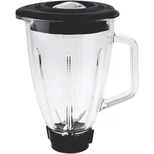 6-Cups Glass Jar, Compatible with  Blenders