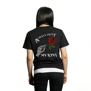 My Queen My King Matching Couple Hoodie / Sweatshirt / T-Shirt |     Trendy Fall Streetwear for Couples –Cozy Outdoor Casual Outfit, Perfect Valentine’s & Anniversary Gift for Him & Her