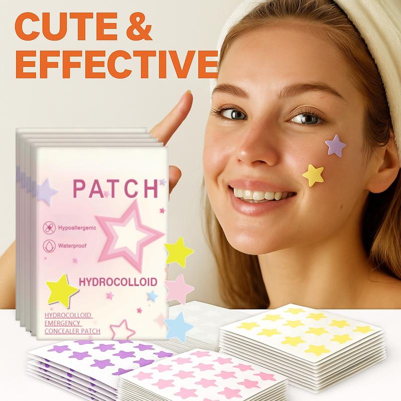 1400 Patches,Star Pimple Patches for Face Hydrocolloid, Absorbing Cover, Tea Tree, Hydrocolloid Acne Patch, Cute Star Pimple Patch
