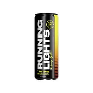 Running Lights Tea Time Balanced Energy Beverage 12oz - Pack of 12 Natural