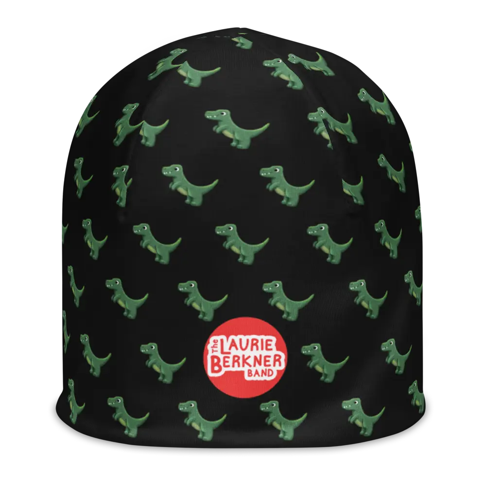 Dinosaur Print Lightweight Beanie - Adult