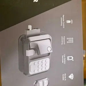 RV Keyless Entry Door Lock - Anti-Theft Keypad Latch Handle for Travel Trailers & Campers - Includes 1 Lock, 2 Remotes & Install Kit (Fits Most Models)