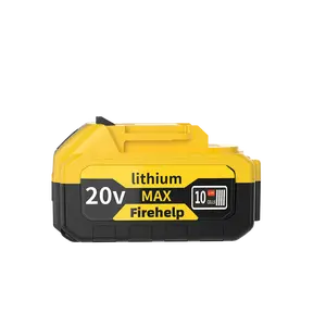FIREHELP  【MothersDayGift】2Pack 8.0Ah  20V Max Lithium-ion Series Cordless Tools Yellow Safety Tested ，Garden Mainte Holiday gifts