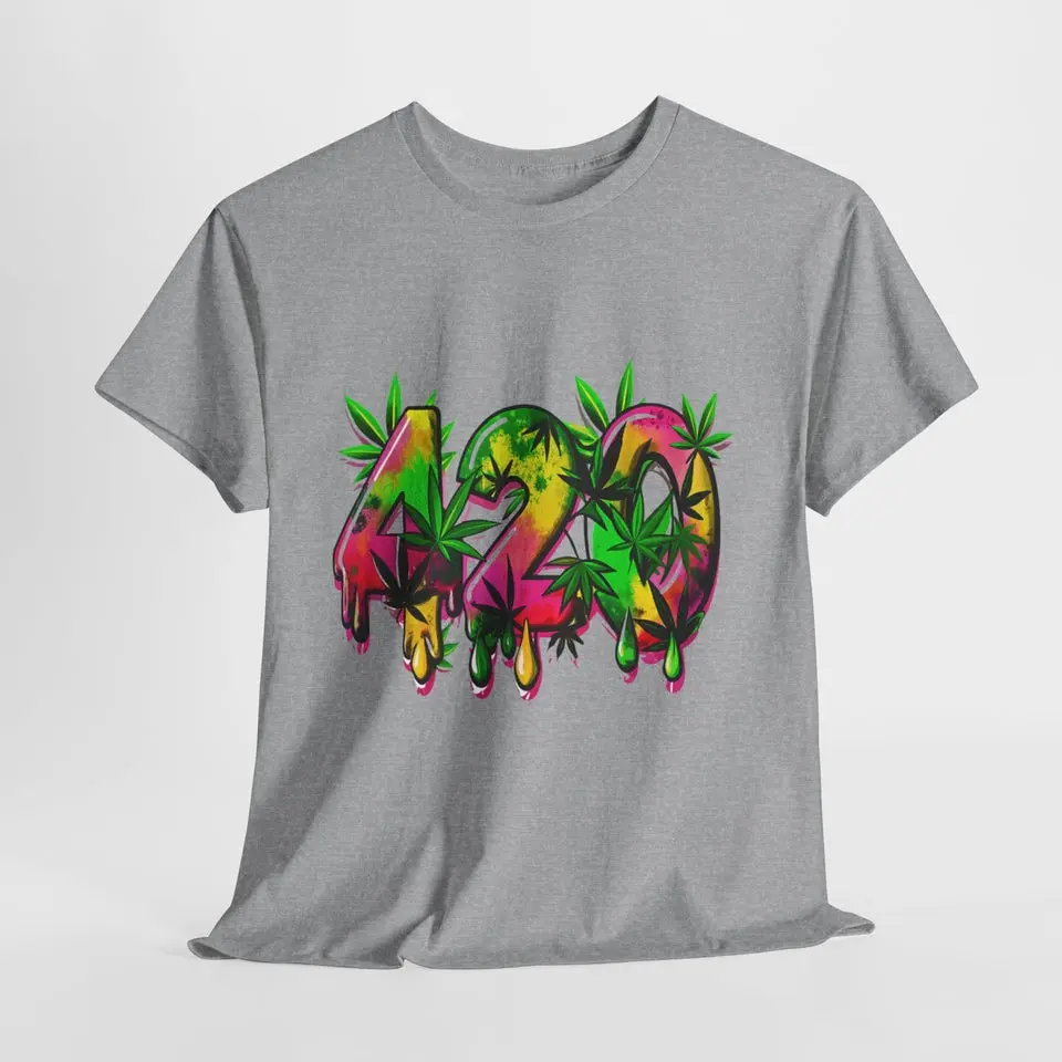 420 Cannabis Unisex Heavy Cotton Tee