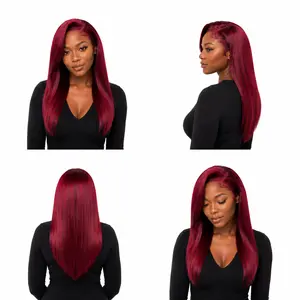 [$89.99=28 Inch human hair wig] 28 Inch 13x4 Deep wave Body Wave Straight Hair Lace Front Wigs Human Hair Pre Plucked HD LaceFrontal Wigs Brazilian Human Hair 180 Density Human Hair Wig with Baby Hair Wig