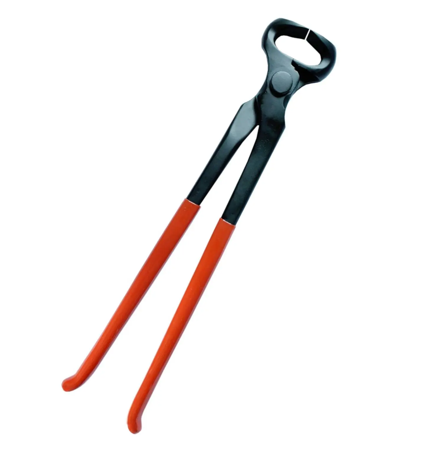 Equinez Tools 12-in Carbon Steel Horse Hoof Nipper with PVC-Covered Ergonomic Handle - Corrosion-Resistant Heavy-Duty Farrier Tool for Accurate Trimming, Shaping, Hoof Care, Maintenance - Easy to Clean Supply for Experienced Horse Owners